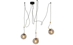 Kök & Matplats|Stora Taklampor Ø50-69 Cm-By Rydens Carry Taklampa 3L Grå