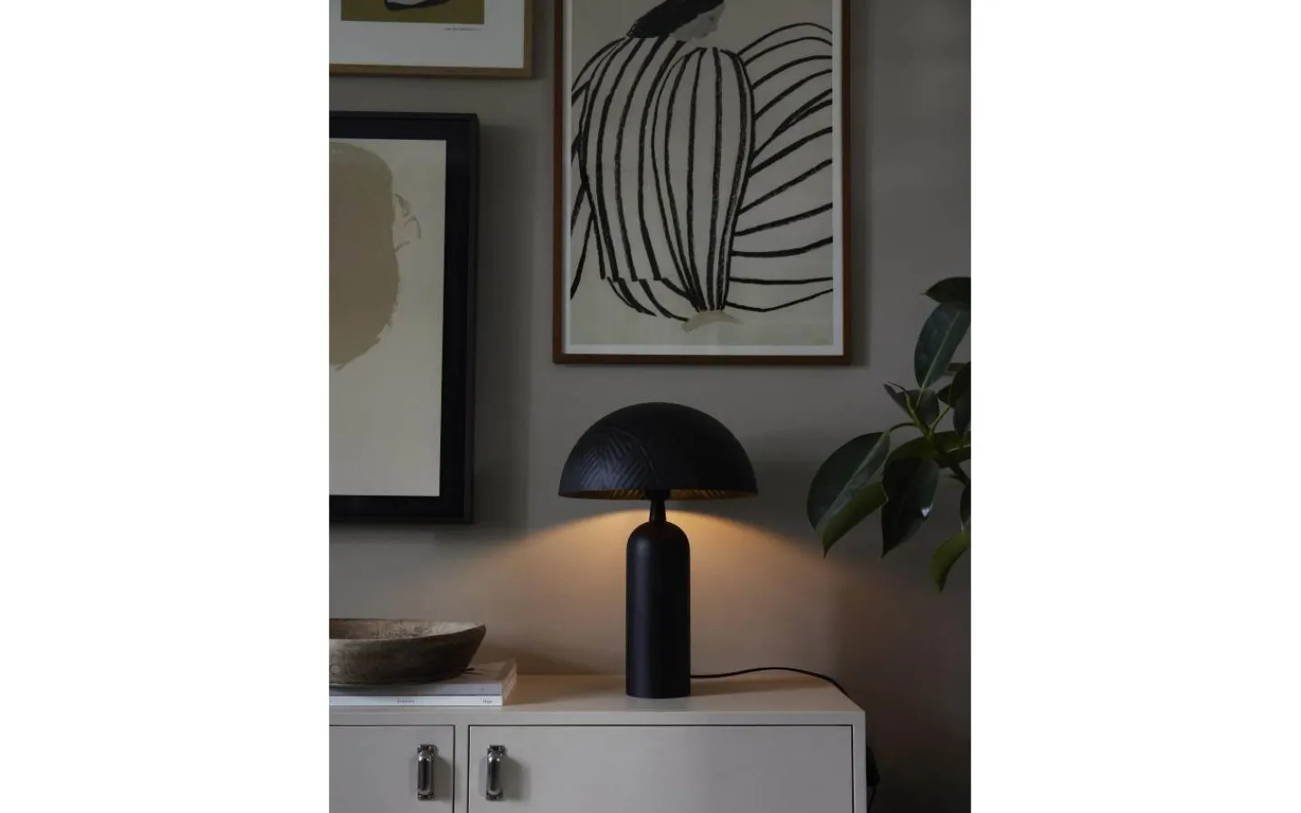 Bordslampor < PR Home Carter Bordslampa 45cm Matt svart
