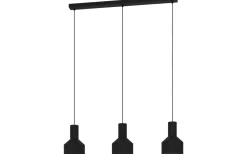 Kök & Matplats|Avlånga Taklampor < Eglo Casibare Taklampa 85cm 3L Svart
