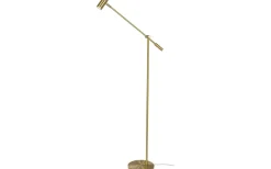 Vardagsrum|Golvläslampor < Belid Cato Golvlampa 134cm LED GU4 Dimbar Mässing