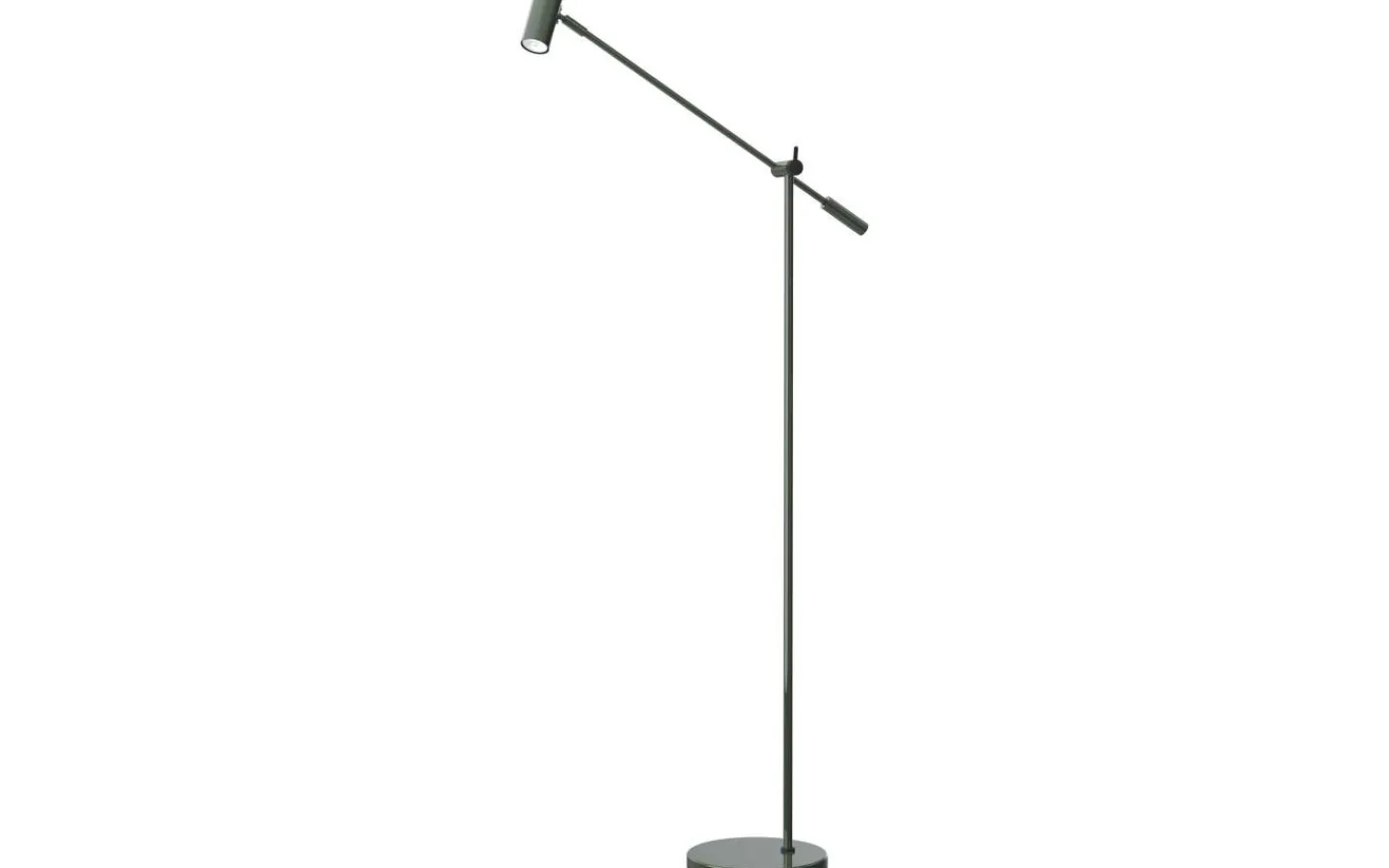 Vardagsrum|Golvläslampor < Belid Cato Golvlampa 134cm LED GU4 Dimbar Skogsgrön/Svart