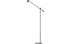 Vardagsrum|Golvläslampor < Belid Cato Golvlampa 134cm LED GU4 Dimbar Skogsgrön/Svart