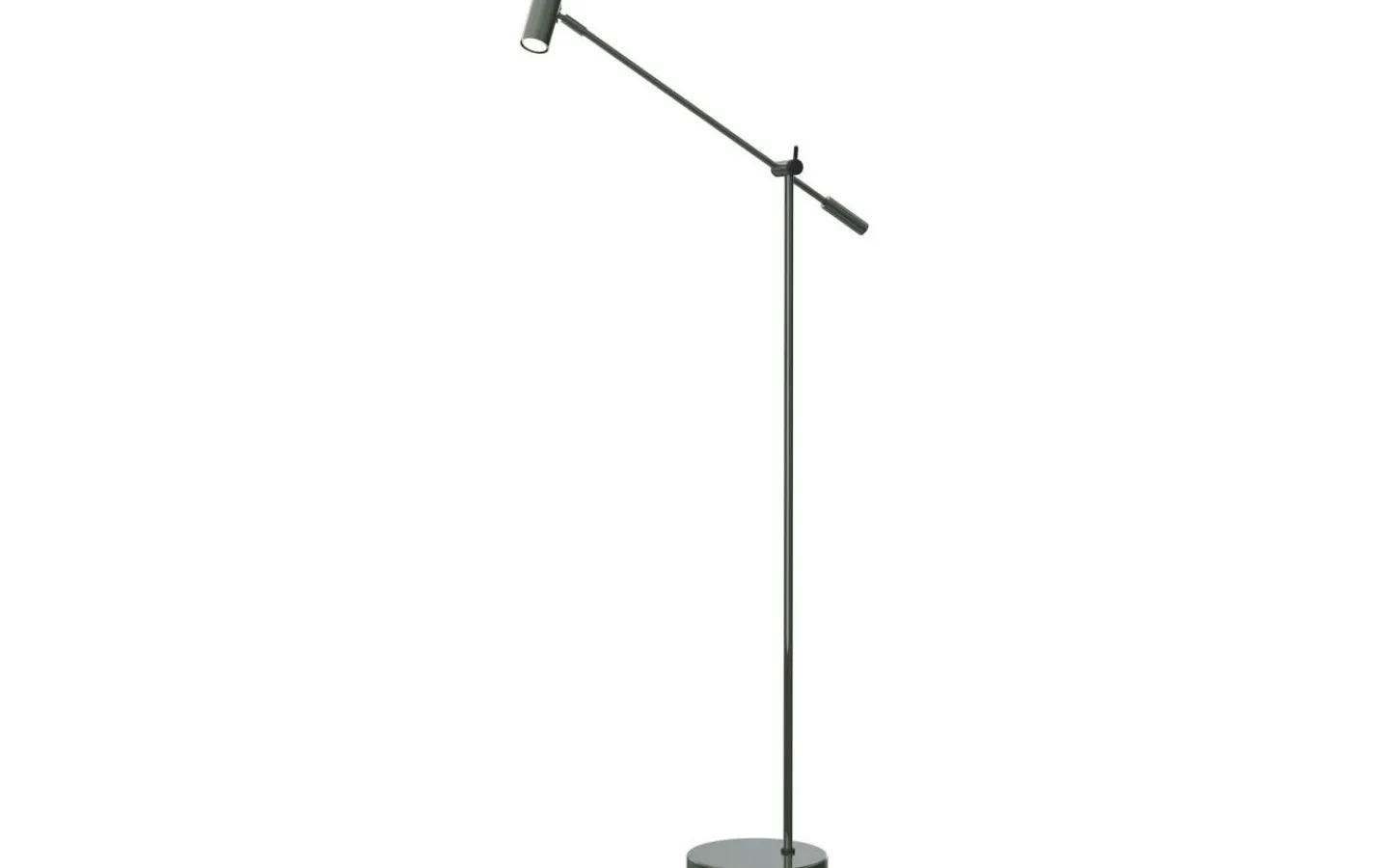Vardagsrum|Golvläslampor < Belid Cato Golvlampa 134cm LED GU4 Dimbar Skogsgrön/Svart