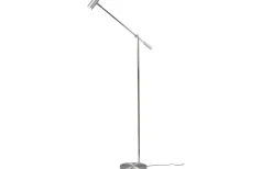 Vardagsrum|Golvläslampor-Belid Cato Golvlampa 134cm LED GU4 Dimbar Aluminium