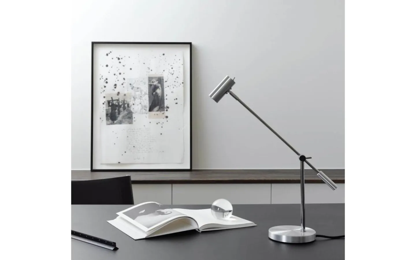 Skrivbordslampor < Belid Cato Skrivbordslampa 48cm Aluminium