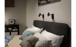 Sovrum|Läslampor-Belid Cato Vägglampa LED GU4 Mattsvart