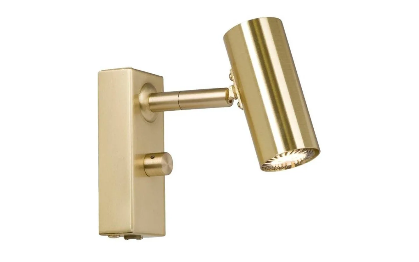 Sovrum|Läslampor < Belid Cato Vägglampa LED GU4 Mässing