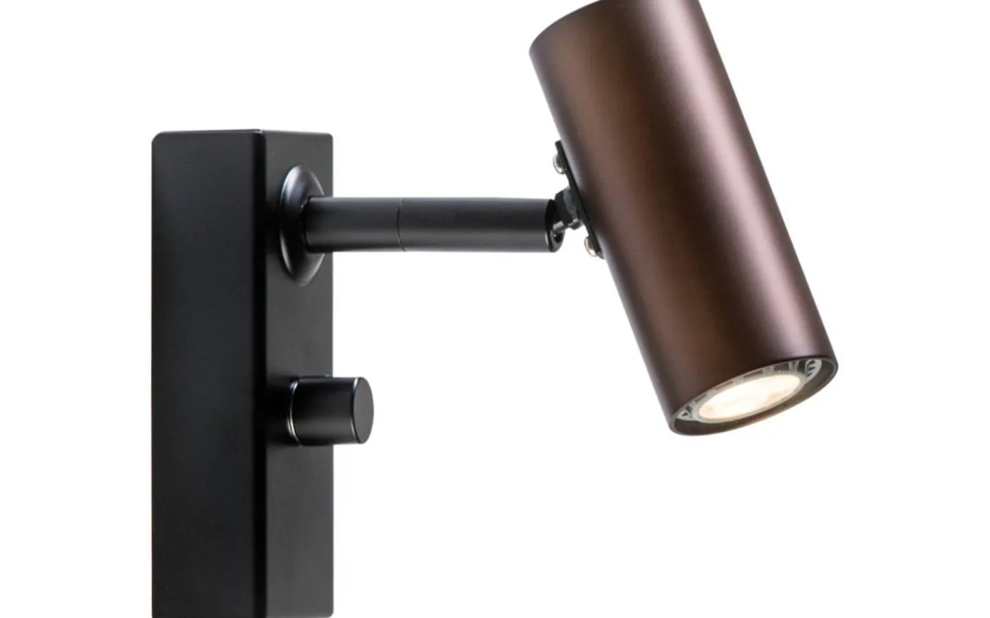 Sovrum|Läslampor-Belid Cato Vägglampa LED GU4 Oxid/Svart