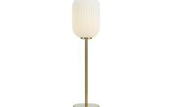 Vardagsrum|Sovrum-Markslojd Cava Bordslampa 55cm Mässing/Opal