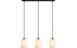 Avlånga Taklampor < Markslojd Cava Taklampa 72cm Svart/Vit