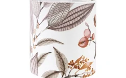 Mönstrade Lampskärmar|Cylinder Lampskärmar-PR Home Celyn Lampskärm Ø30cm Seedpod Puder