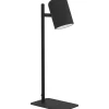 Sovrum|Skrivbordslampor < Eglo Ceppino Skrivbordslampa 38cm Svart