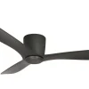 Takfläktar|Vardagsrum-Texa Design Cetus II 132cm Takfläkt Antracit Motor, Antracit Blad