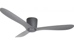 Takfläktar|Vardagsrum-Texa Design Cetus II 132cm Takfläkt Antracit Motor, Silverblad