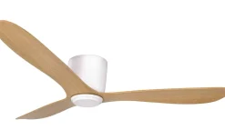 Takfläktar|Sovrum < Texa Design Cetus II 132cm Takfläkt Vit Motor, Ekblad