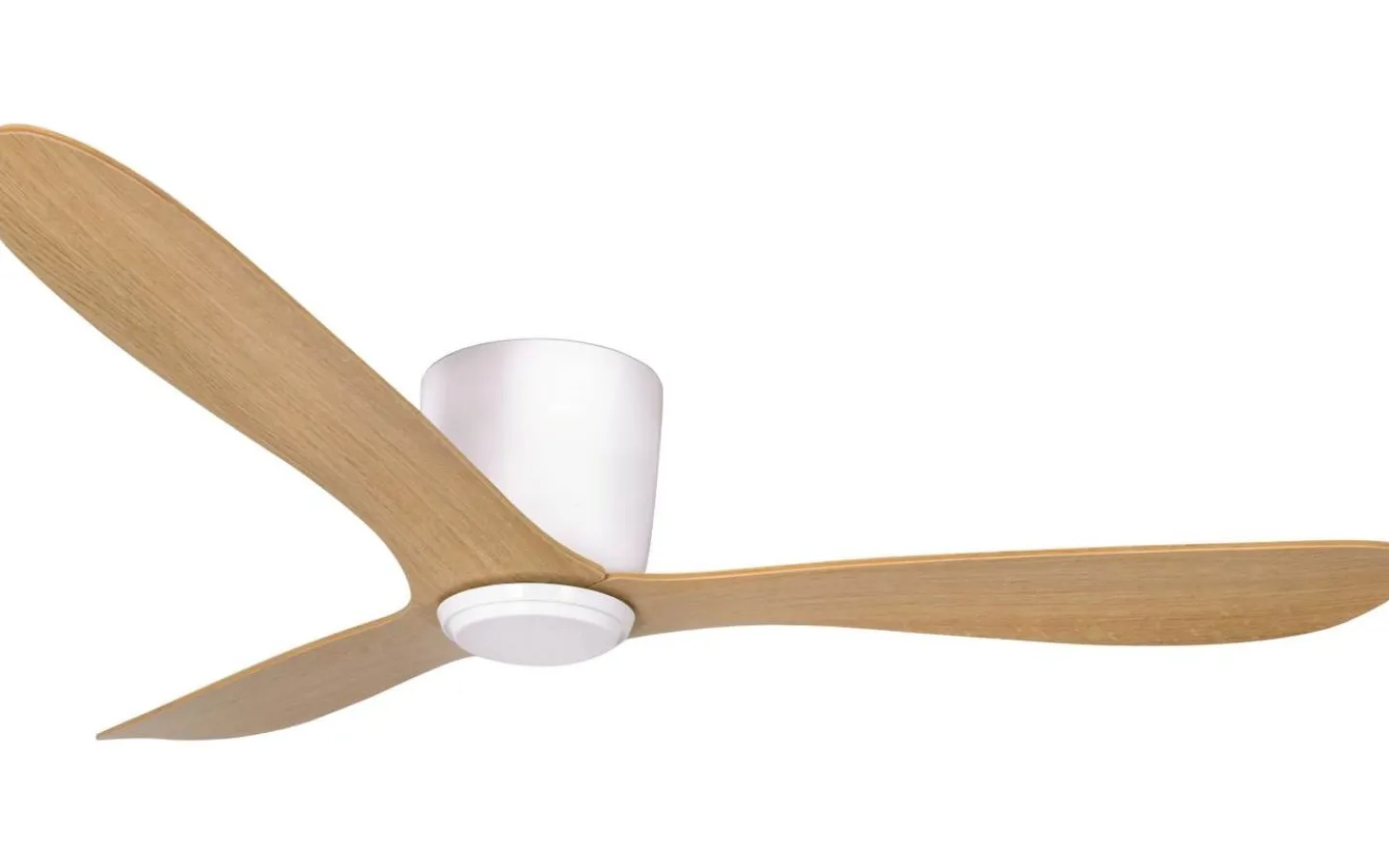 Takfläktar|Sovrum < Texa Design Cetus II 132cm Takfläkt Vit Motor, Ekblad