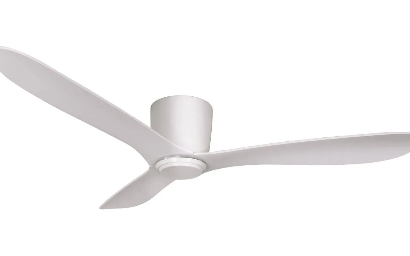 Takfläktar|Sovrum < Texa Design Cetus II 132cm Takfläkt Vit Motor, Vita Blad