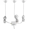 Minispotlights & Ledpuckar-Eglo Chango LED-Spot för fönstersmygar 32mm, 3000K 1W(10W) Vit IP44 Kit-3 pack