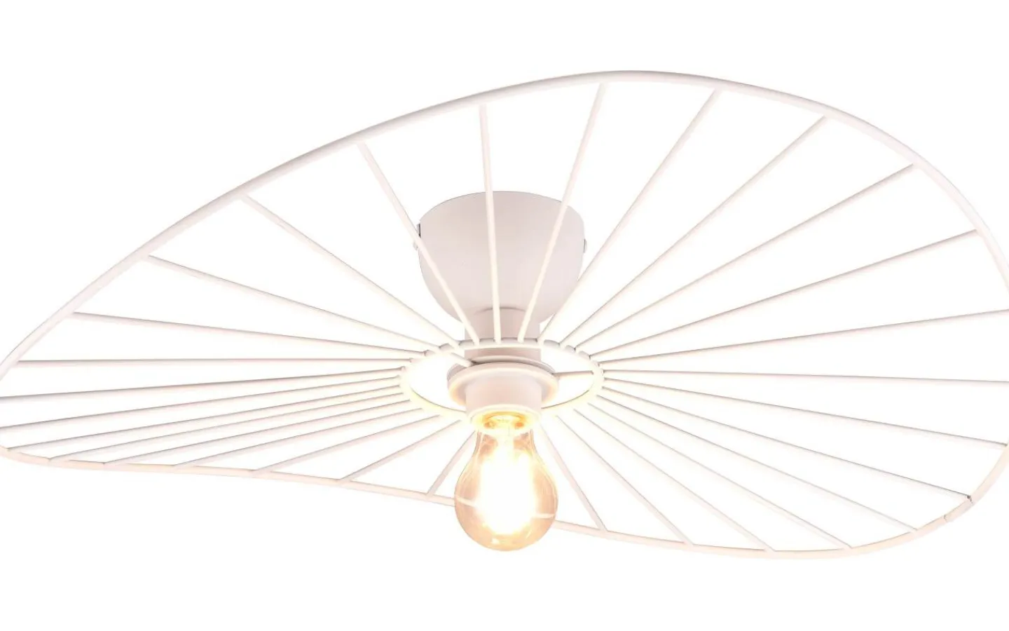 Plafonder-Reality Chapeau Plafond E27 matt vit