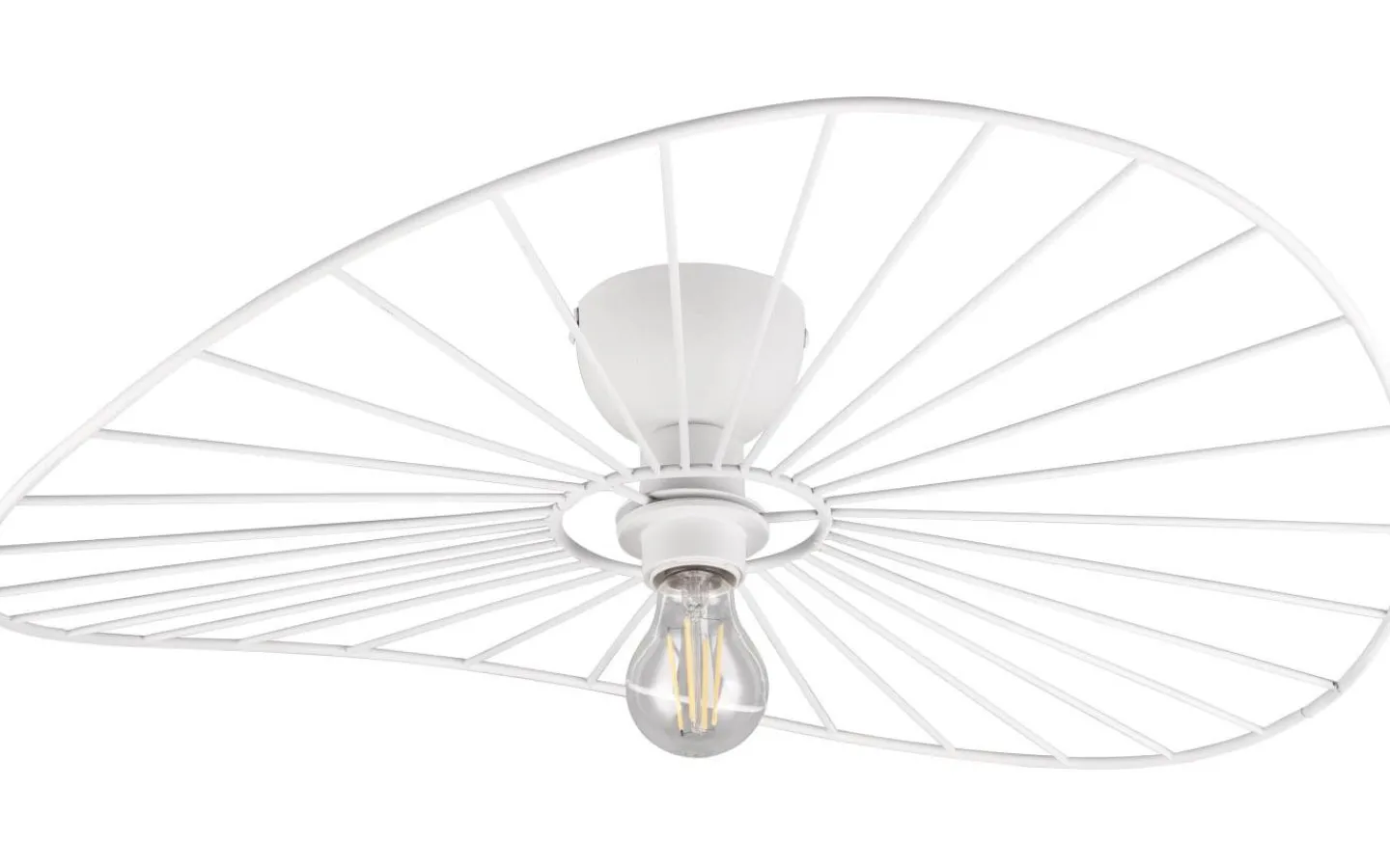 Plafonder-Reality Chapeau Plafond E27 matt vit