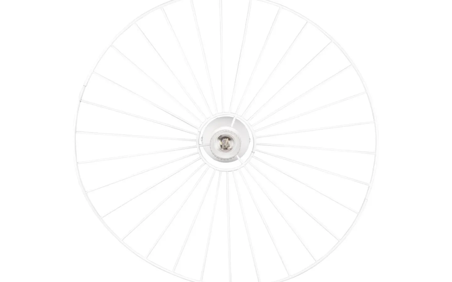 Plafonder-Reality Chapeau Plafond E27 matt vit