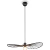 Stora Taklampor Ø50-69 Cm-Reality Chapeau Taklampa 60cm E27 mattsvart