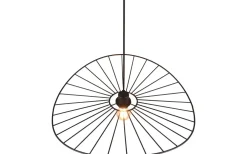 Stora Taklampor Ø50-69 Cm-Reality Chapeau Taklampa 60cm E27 mattsvart
