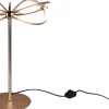 Bordslampor-Trio Lighting Charivari Bordslampa LED matt mässing