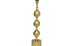 Vardagsrum|Sovrum < Hallbergs Charlotta Lampfot 66cm Mässing