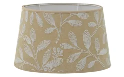 Ovala Lampskärmar-Hallbergs Charlotte Lampskärm Oval 30cm Sand