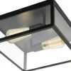 Plafonder < Eglo Charterhouse Plafond 36cm 2L Svart/Klar