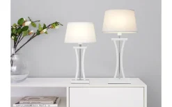 Vardagsrum|Sovrum < Cottex Chelsea XL Bordslampa 60cm Vit
