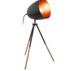Bordslampor < Eglo Chester Bordslampa 44cm Svart/Koppar