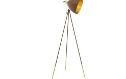 Golvlampor < Eglo Chester Golvlampa 150cm Brun/Guld