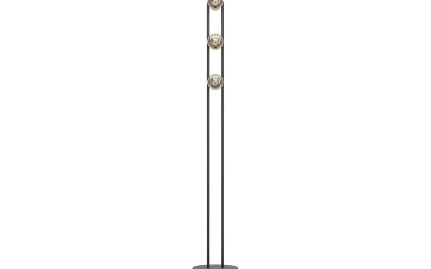 Golvlampor < Eglo Chieveley Golvlampa 141cm Svart/Trä