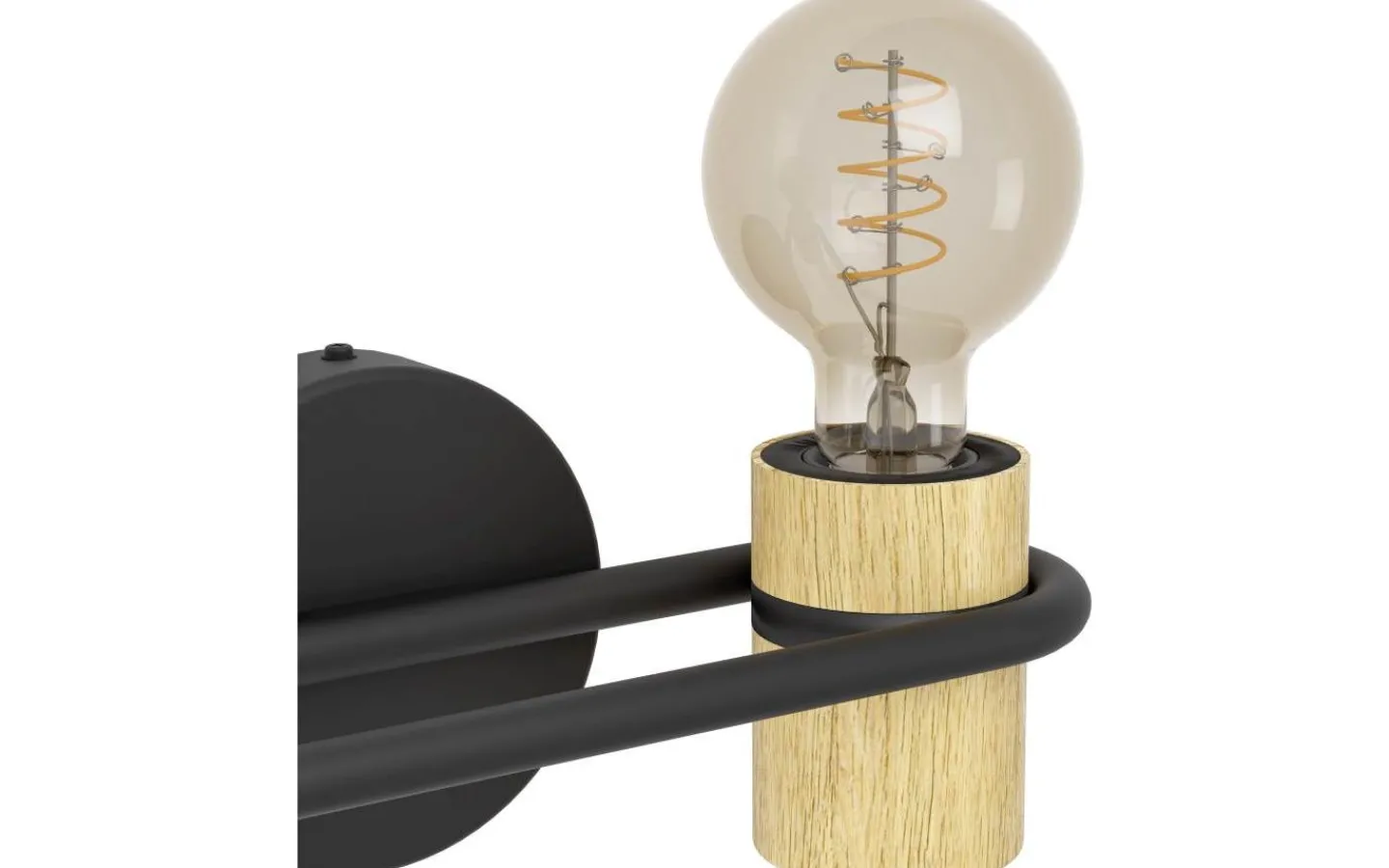Lampetter < Eglo Chieveley Vägglampa Svart