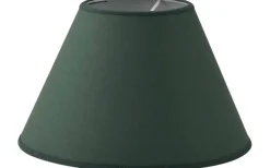 Enfärgade Runda Lampskärmar < Hallbergs Chintz Lampskärm Ø32cm Mörkgrön