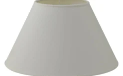 Enfärgade Runda Lampskärmar-Hallbergs Chintz Lampskärm Ø42cm Offwhite
