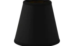 Enfärgade Runda Lampskärmar < Hallbergs Chintz Lampskärm Ø11cm Svart