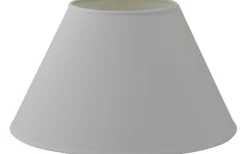 Enfärgade Runda Lampskärmar < Hallbergs Chintz Lampskärm Ø20cm Vit