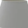 Ovala Lampskärmar-Hallbergs Chintz Oval Lampskärm 20cm Vit