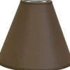 Toppringsskärmar-Hallbergs Chintz Toppringskärm Ø22cm Brun