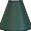 Toppringsskärmar < Hallbergs Chintz Toppringskärm Ø22cm Mörkgrön