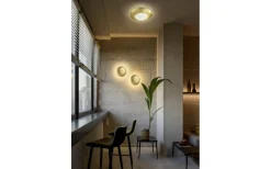 Plafonder-Trio Lighting Chiros Plafond LED 32cm guld
