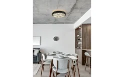 Plafonder < Reality Chizu Plafond LED svart RGB