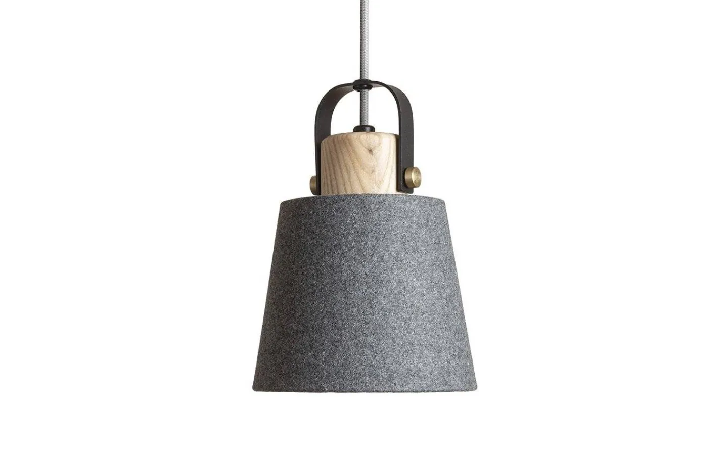Fönsterlampor < Rendl Choupette Fönsterlampa 15cm Grå/Textil/Trä