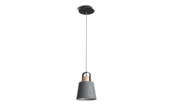 Fönsterlampor < Rendl Choupette Fönsterlampa 15cm Grå/Textil/Trä