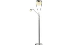 Uplight|Golvläslampor-Trio Lighting Chris Golvlampa LED uplight krom