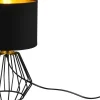 Bordslampor-Reality Chuck Bordslampa E14 svart/guld