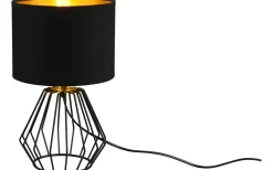 Bordslampor-Reality Chuck Bordslampa E14 svart/guld
